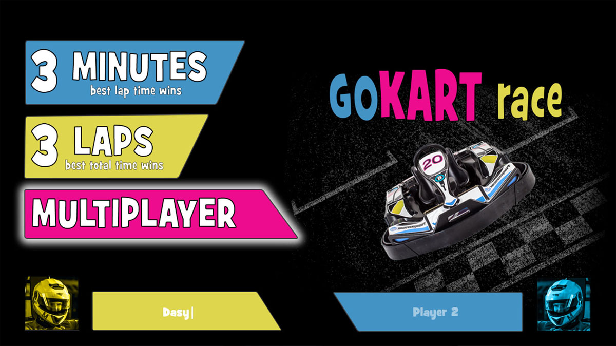 Karting menu image