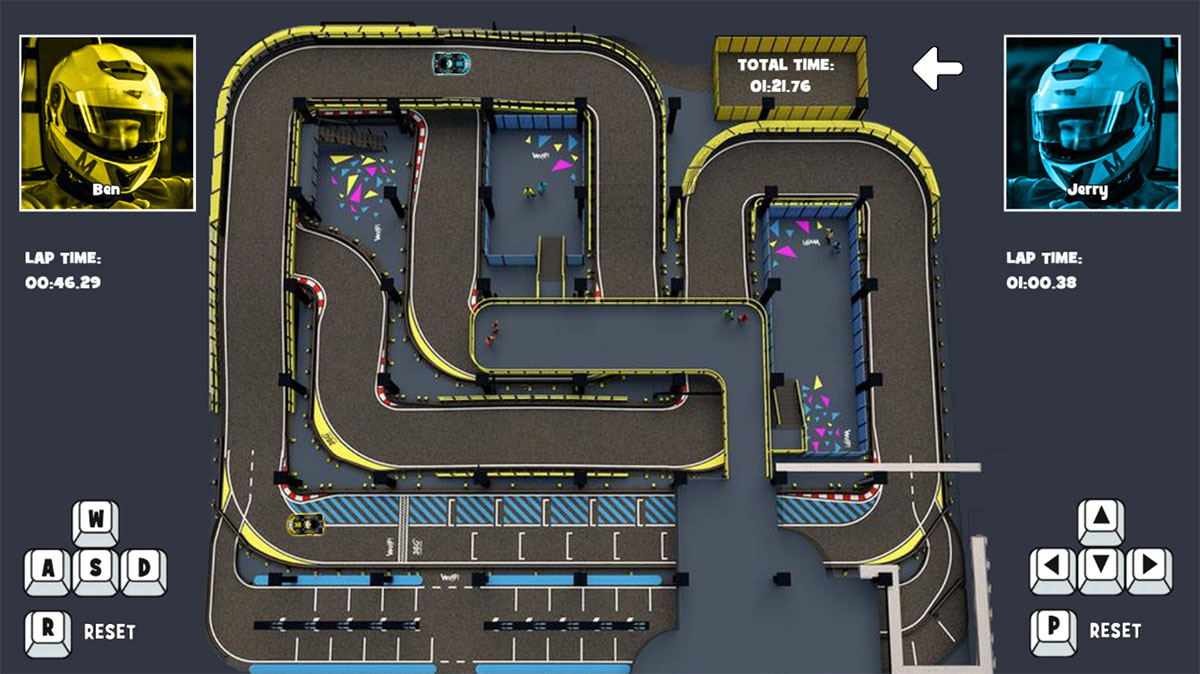 Karting gameplay image